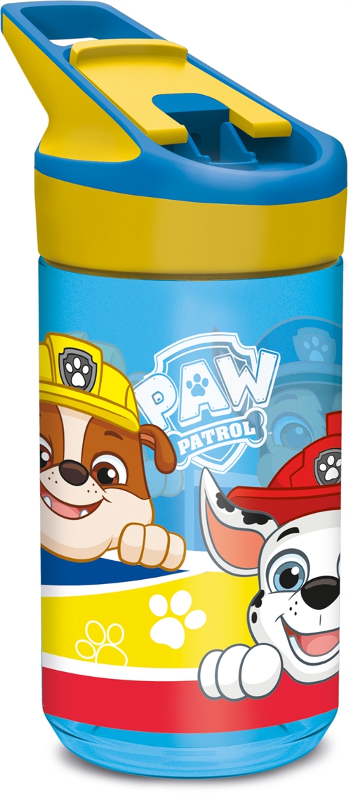 Paw Patrol - Drikkedunk med flipfunktion og sugerør - Marshall og Chase drikkedunk