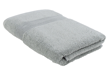 Økologisk badehåndklæde - 70x140 cm - 100% GOTS-certificeret bomuld - Grønt badehåndklæde fra Premium By Borg