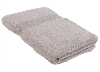 Økologisk badehåndklæde - 70x140 cm - 100% GOTS-certificeret bomuld - Sandfarvet badehåndklæde fra Premium By Borg