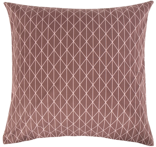  Pudebetræk 60x63 cm - Harlequin peach​​​​​​​ - Hovedpudebetræk i 100% Bomuld