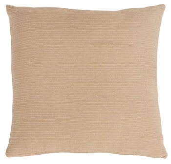 Pyntepude - 60x60 cm - Beige sofapude eller sengepude - Nordstrand Home